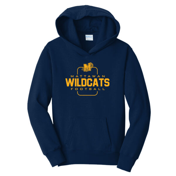 Port & Co® Youth Fan Favorite® Fleece Pullover Hooded Sweatshirt Thumbnail