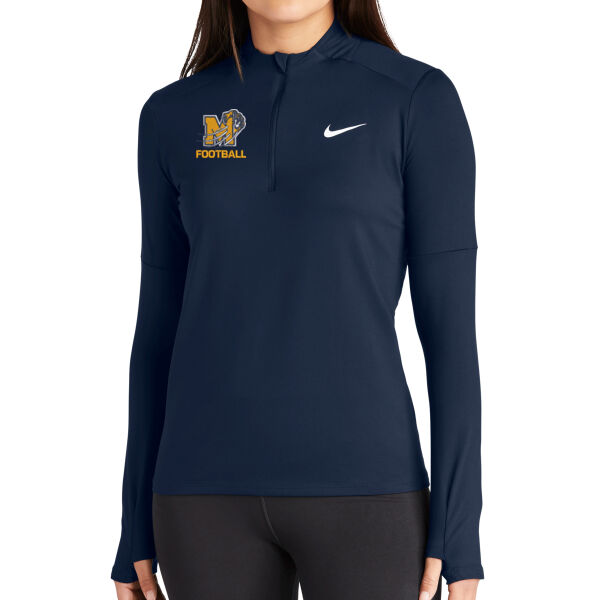 New -  - Ladies Dri FIT Element 1/2 Zip Top - left chest  Thumbnail