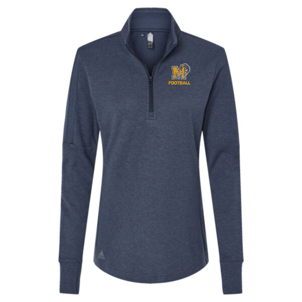 New -  - Women's 3-Stripes Quarter-Zip Sweater Thumbnail