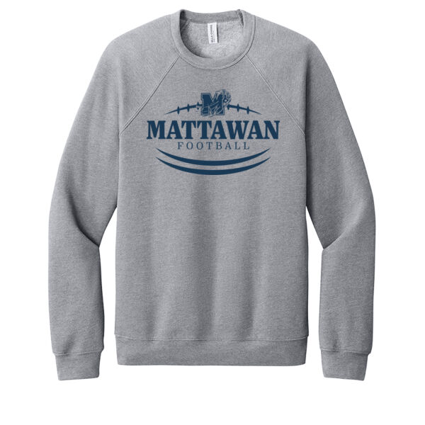 BELLA+CANVAS® Unisex Sponge Fleece Raglan Sweatshirt Thumbnail